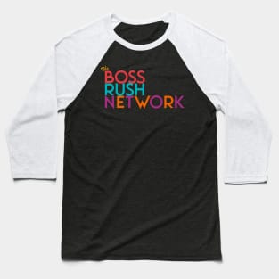 Boss Rush Network Logo (Asian and Pacific Islander Heritage) Baseball T-Shirt